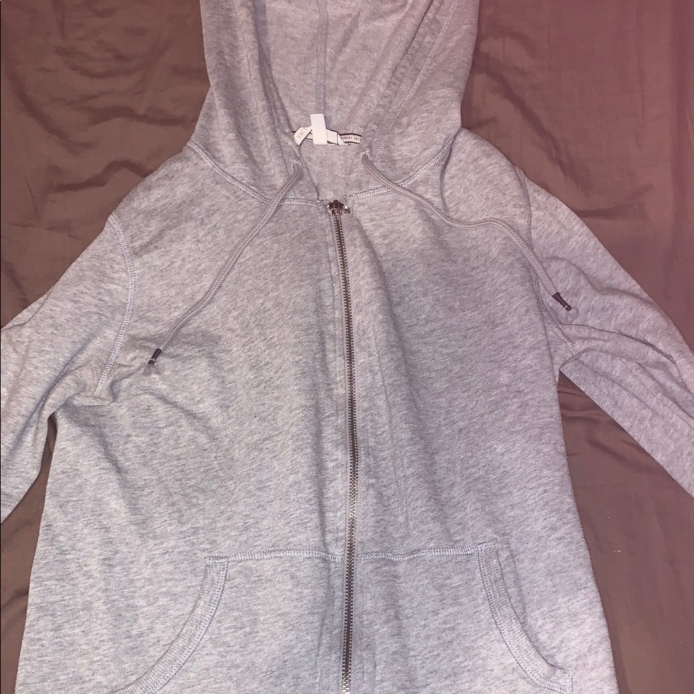 Victoria’s Secret grey angel wing jacket (FLAWED)